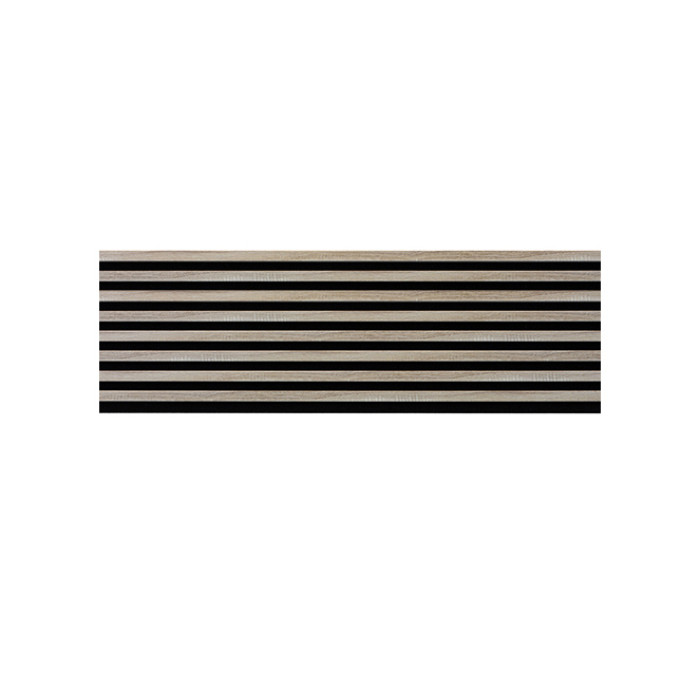 Wooden wall panel 2700 x 400mm (Black - Sonoma oak)